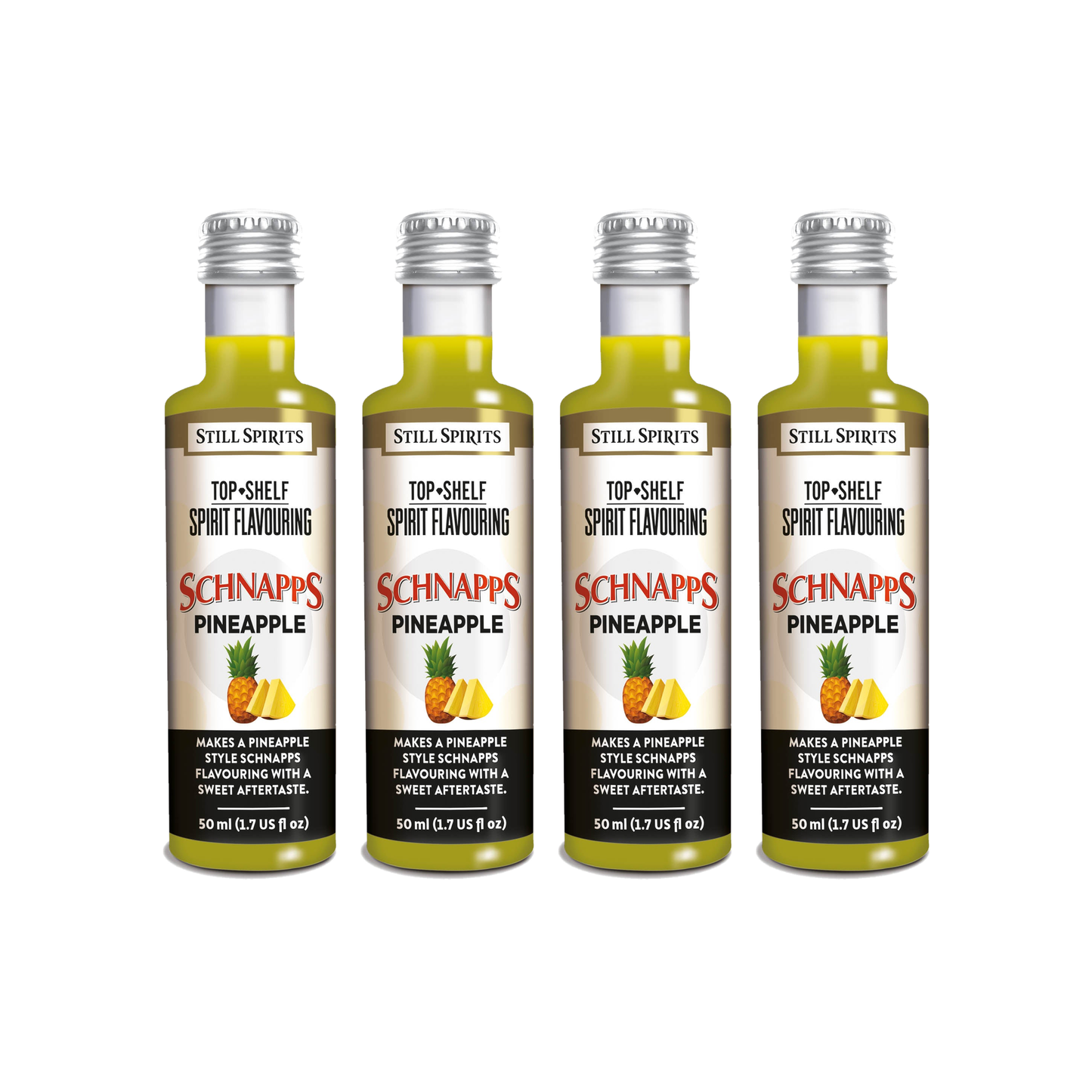Pineapple Schnapps Essence 4 Pack