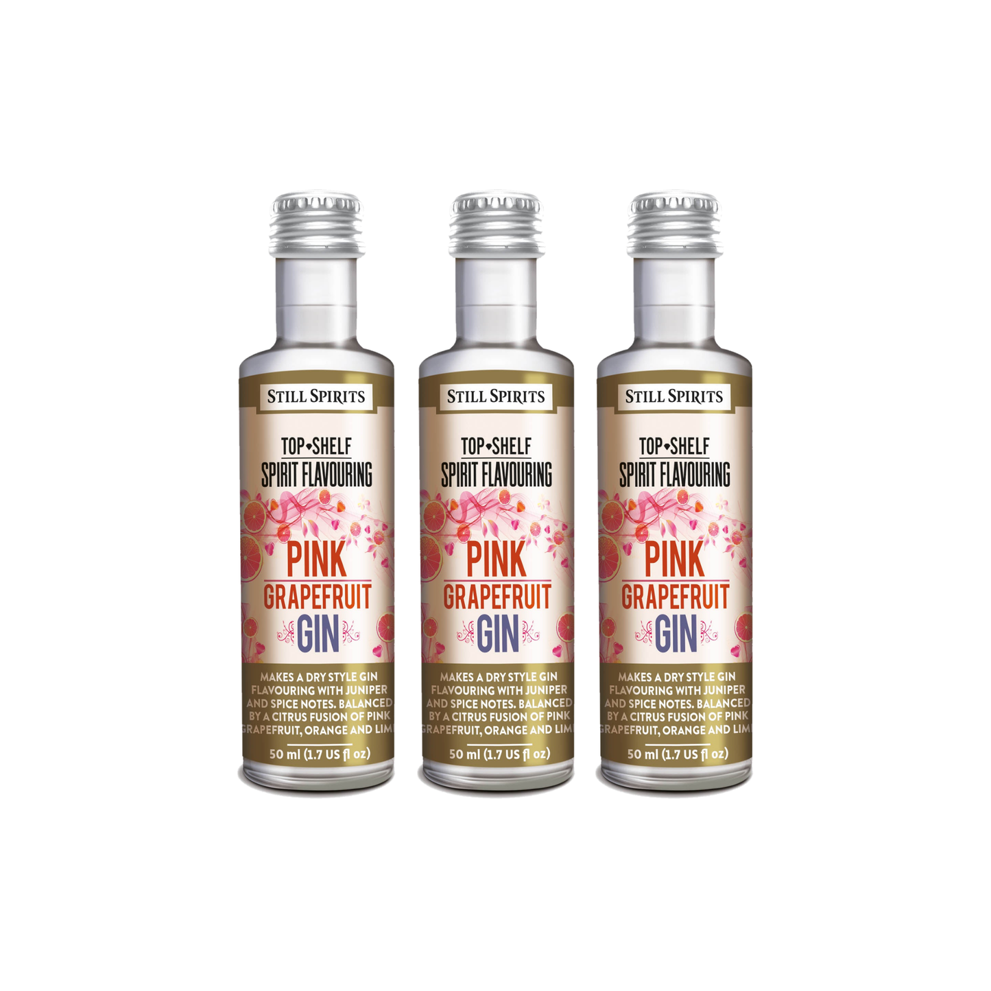 Pink Grapefruit Gin Essence 3 Pack