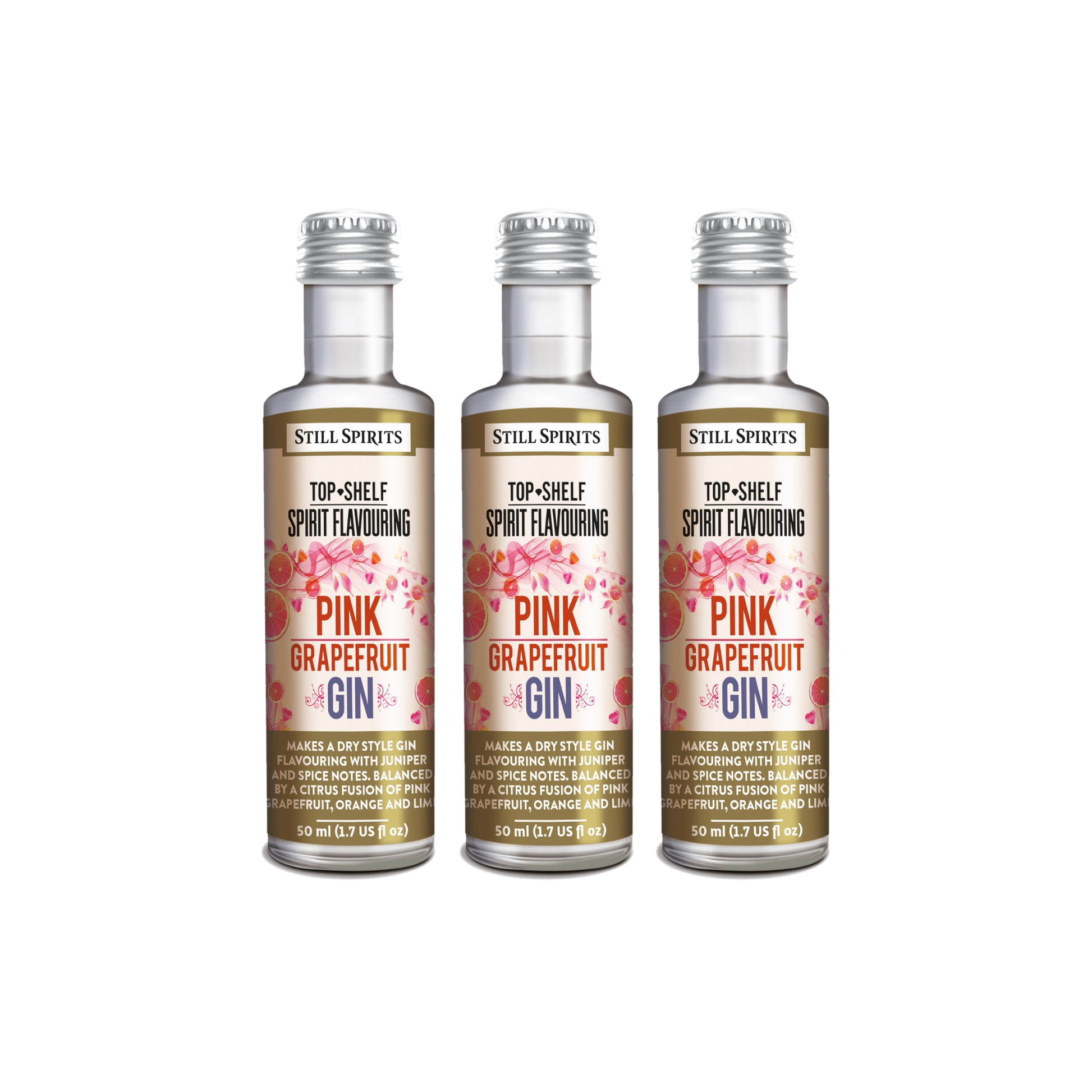 Pink Grapefruit Gin Essence 3 Pack