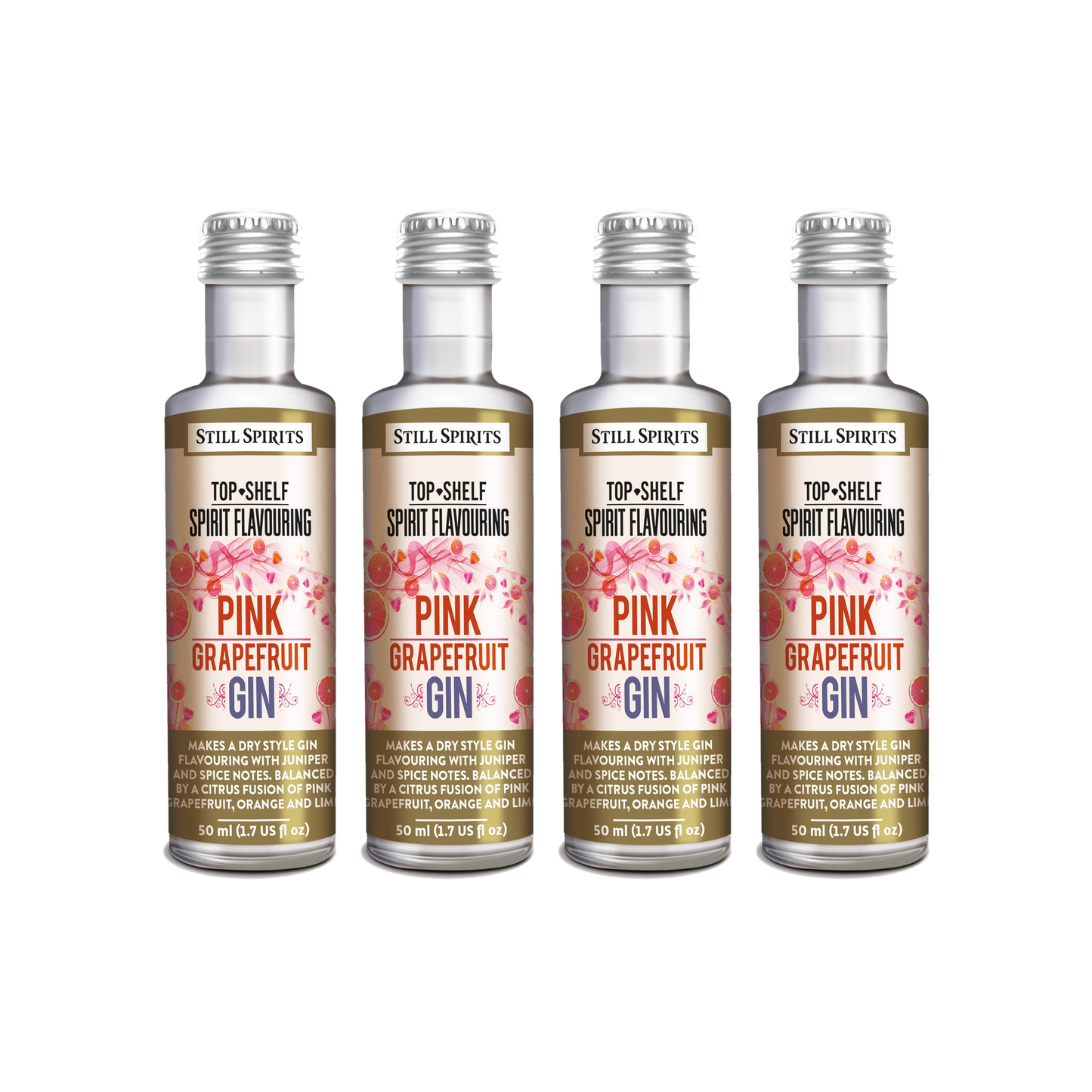 Pink Grapefruit Gin Essence 4 Pack