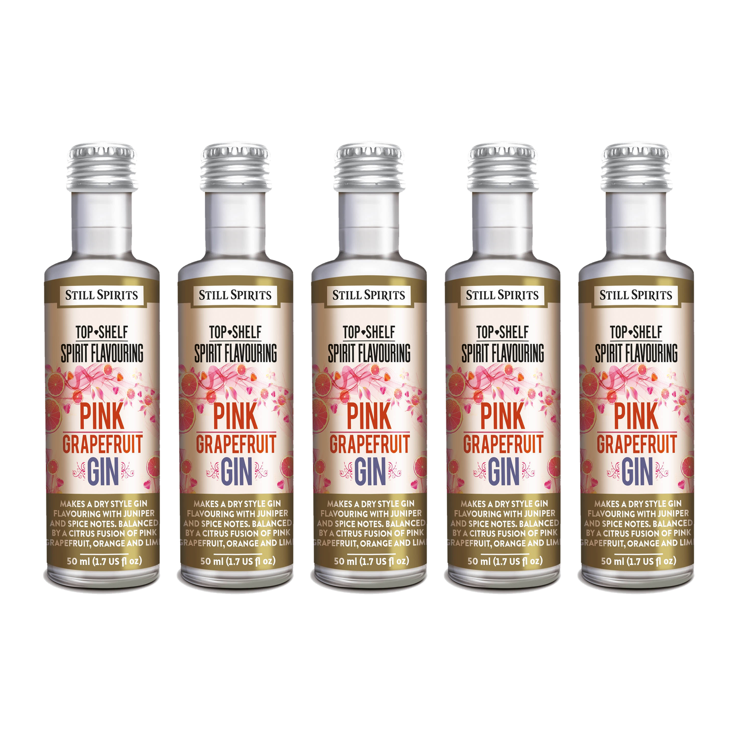Pink Grapefruit Gin Essence 5 Pack