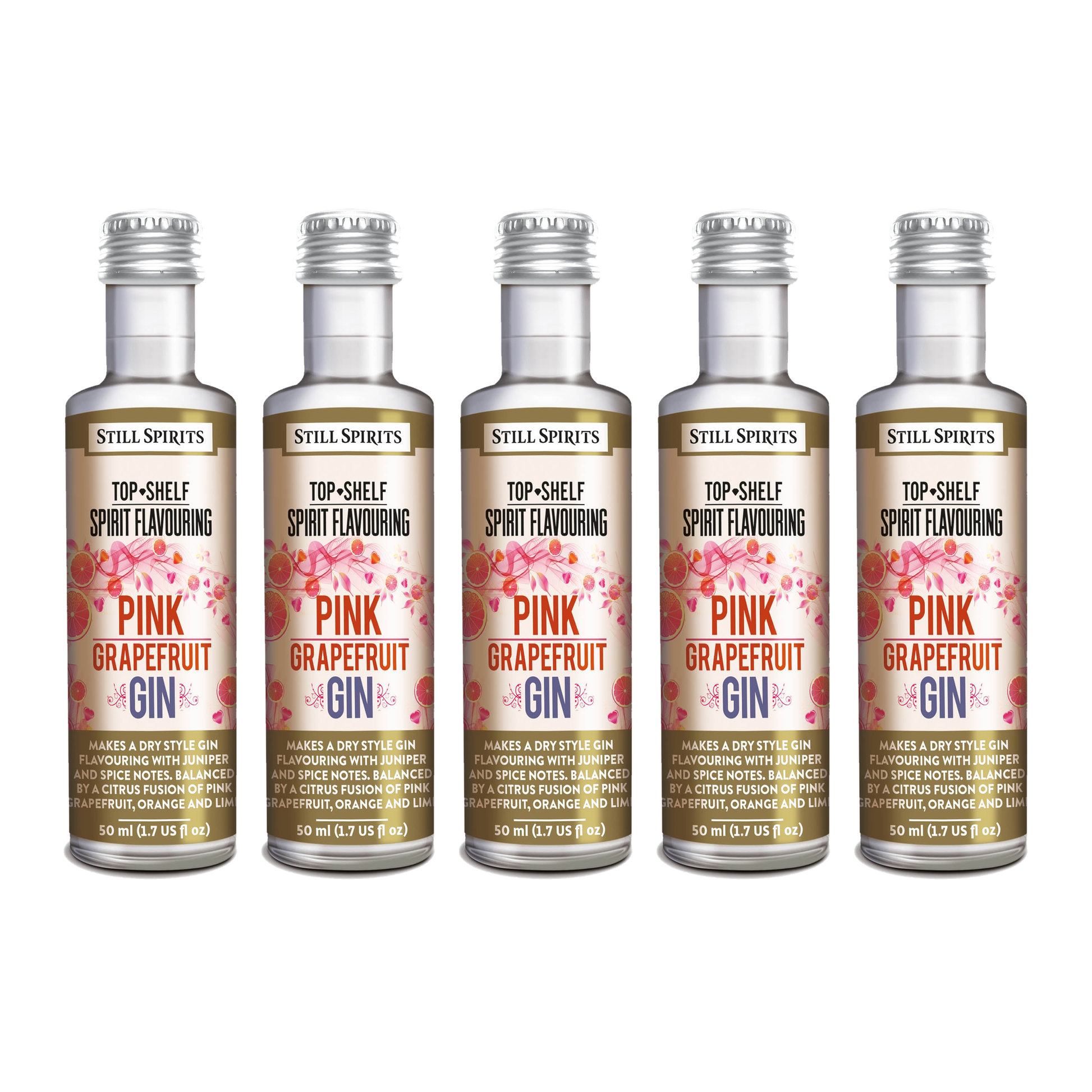 Pink Grapefruit Gin Essence 5 Pack