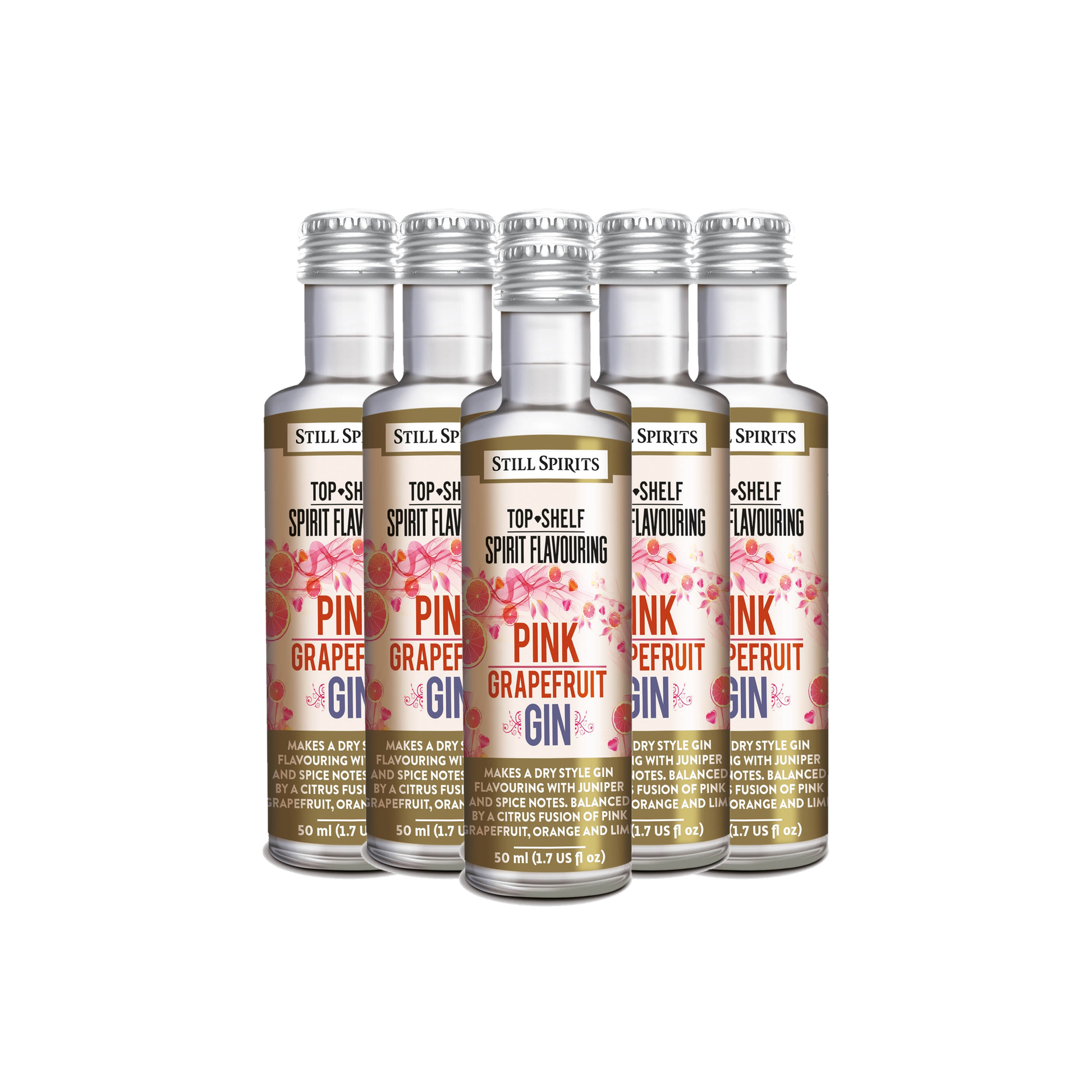 Pink Grapefruit Gin Essence 6 Pack