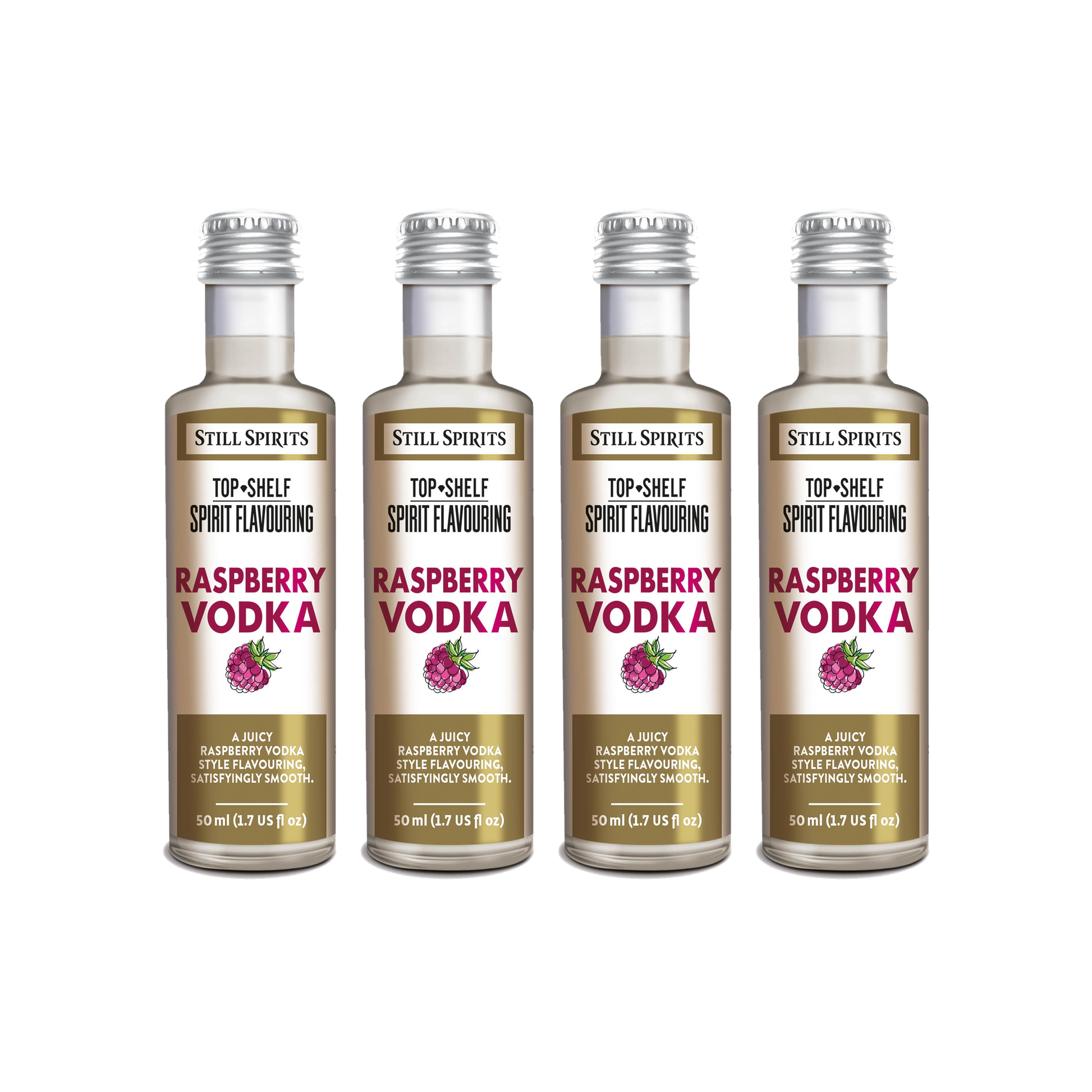 Raspberry Vodka Essence 4 Pack