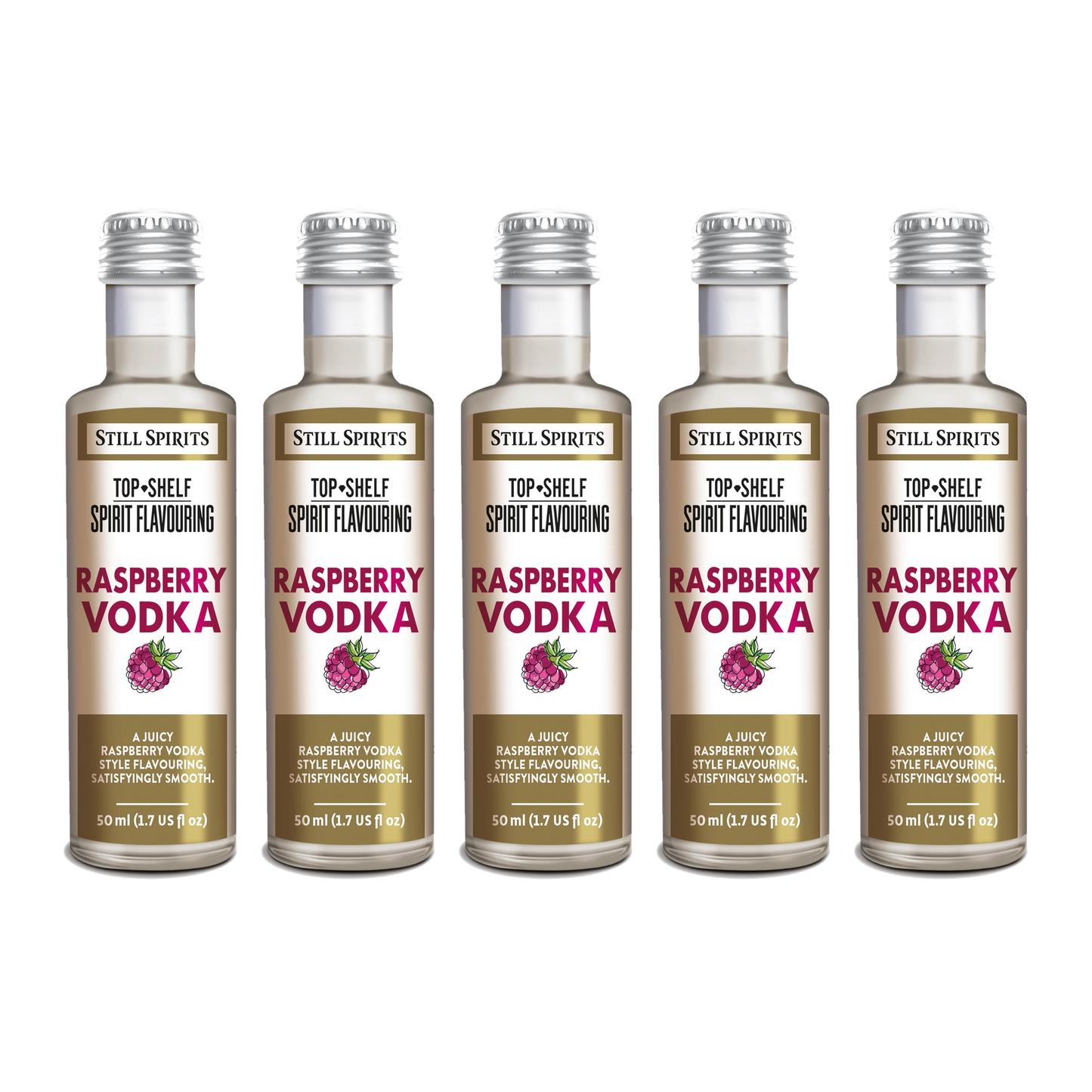 Raspberry Vodka Essence 5 Pack