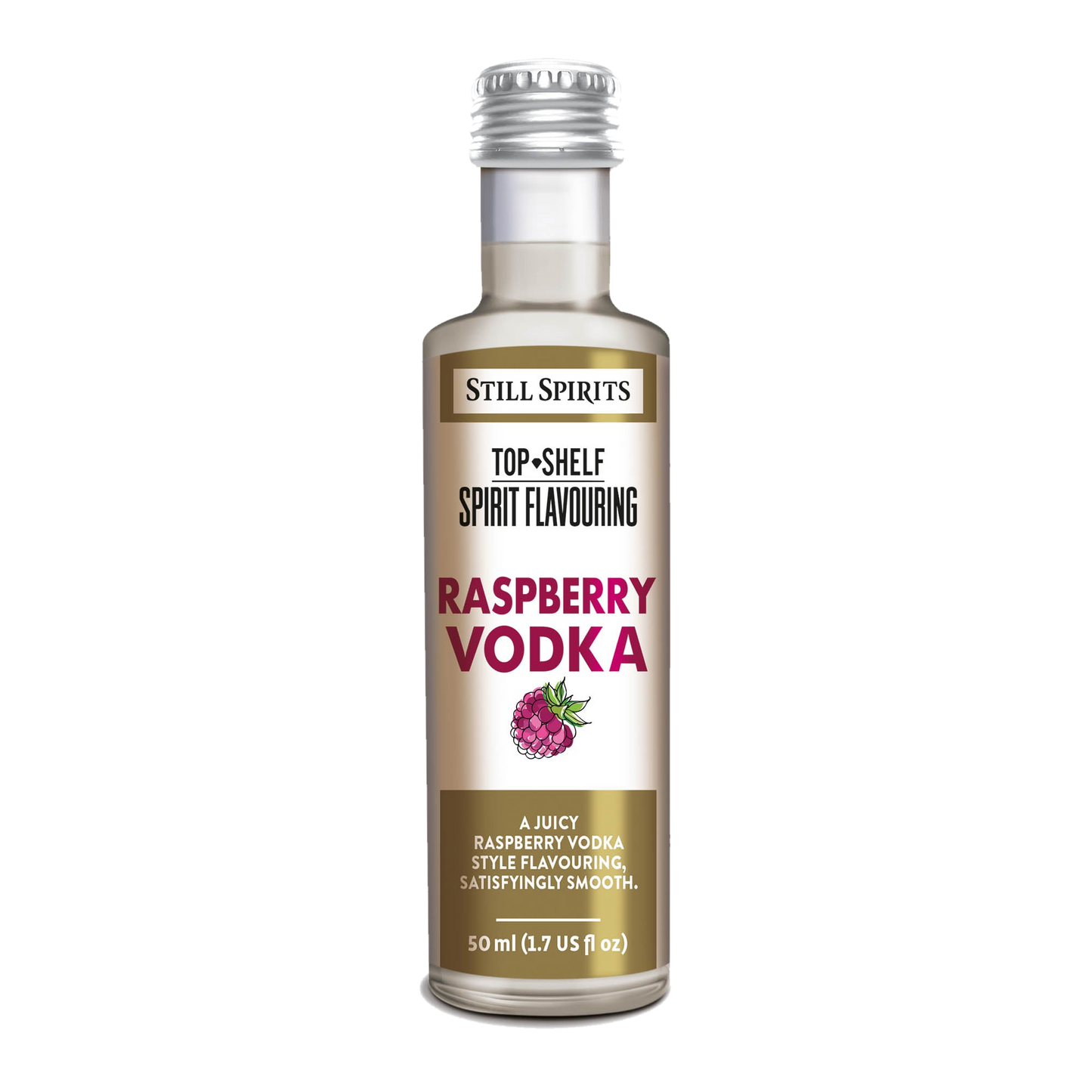 Raspberry Vodka Essence 50ml single bottle