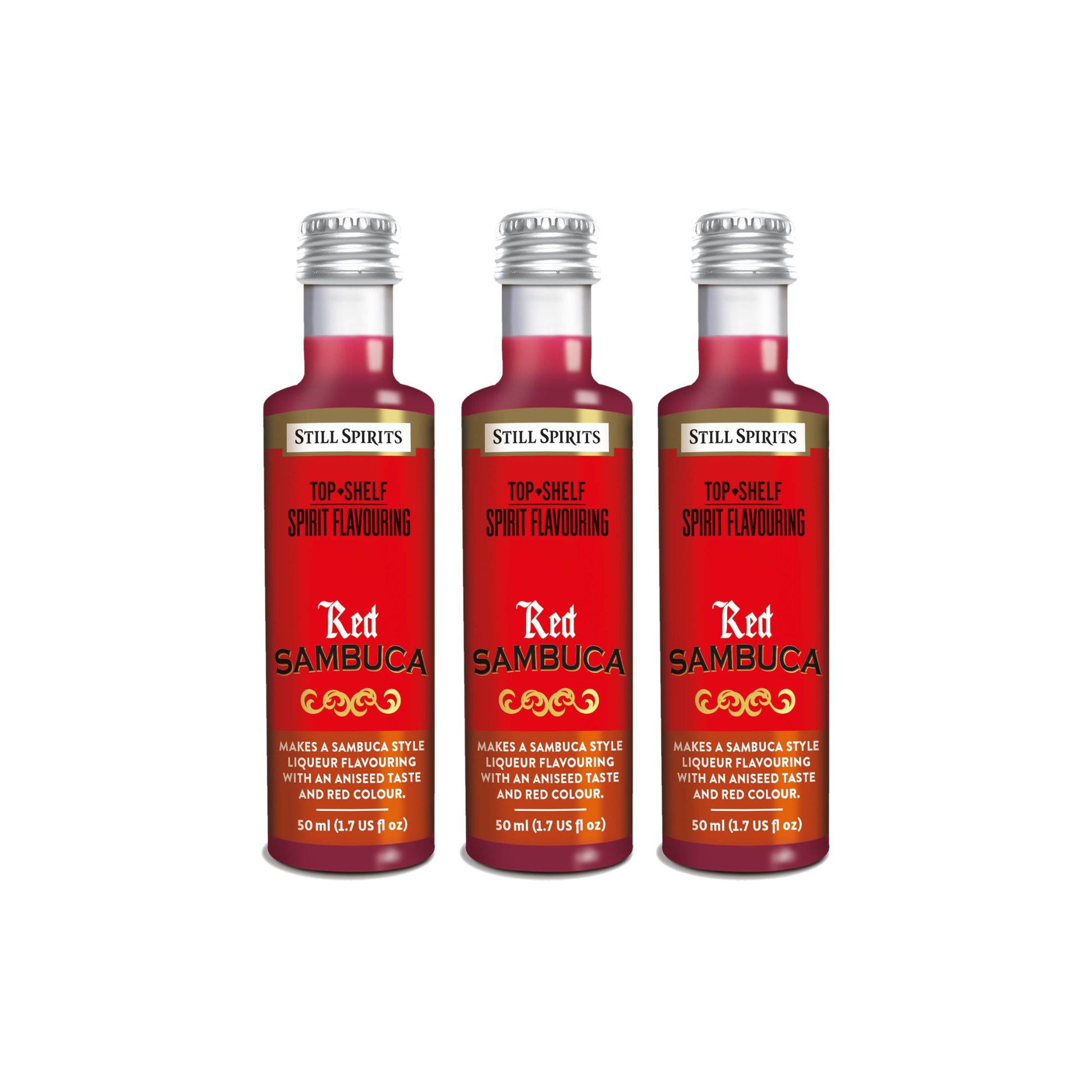 Red Sambuca Liqueur Essence 3 Pack