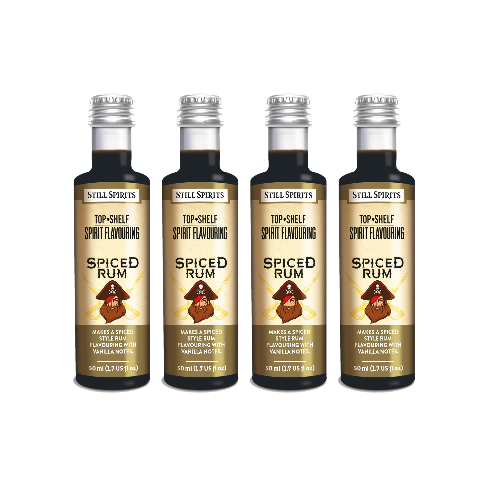 Spiced Rum Essence 4 Pack