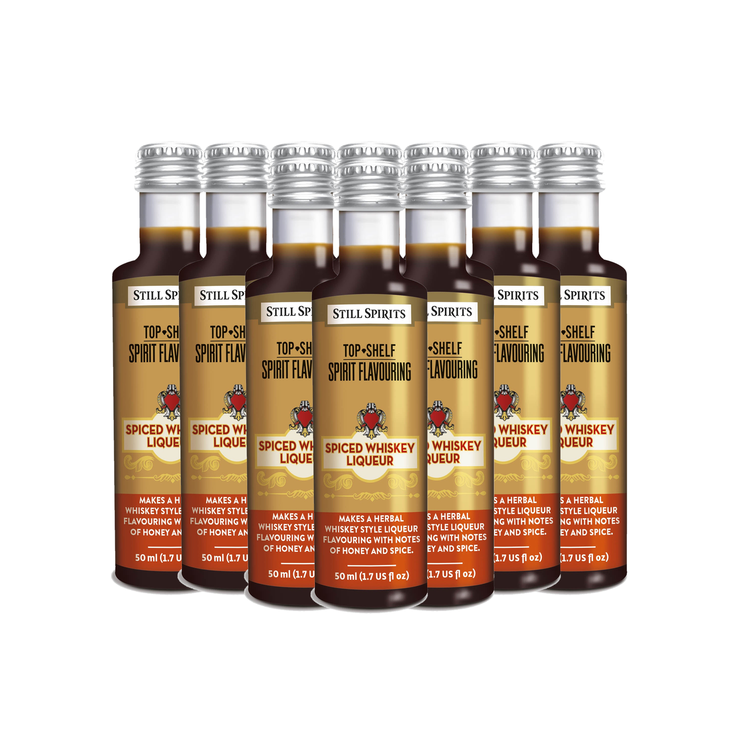 Spiced Whiskey Liqueur Essence 10 Pack