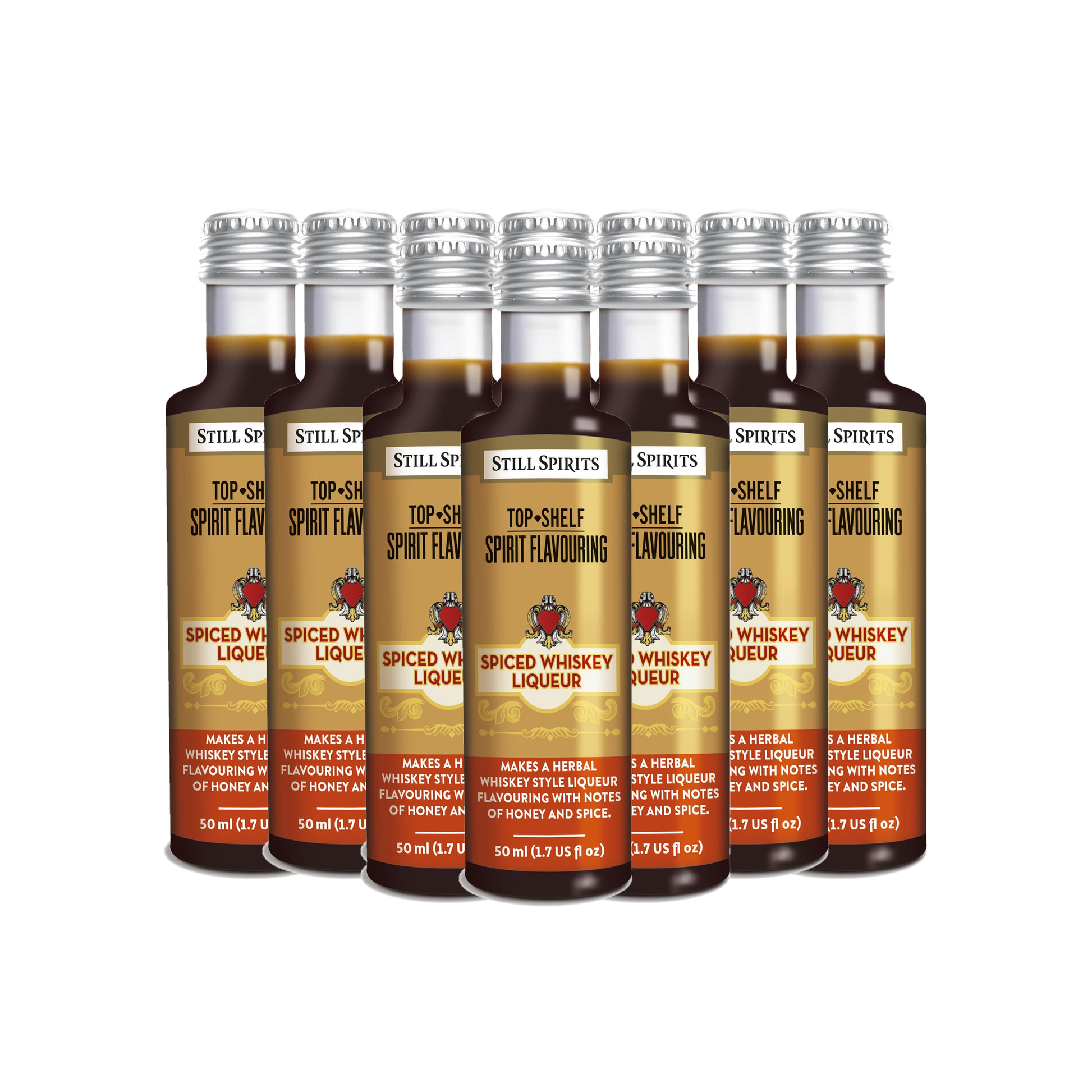 Spiced Whiskey Liqueur Essence 10 Pack