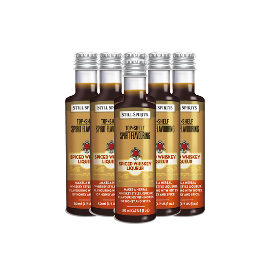 Spiced Whiskey Liqueur Essence 6 Pack