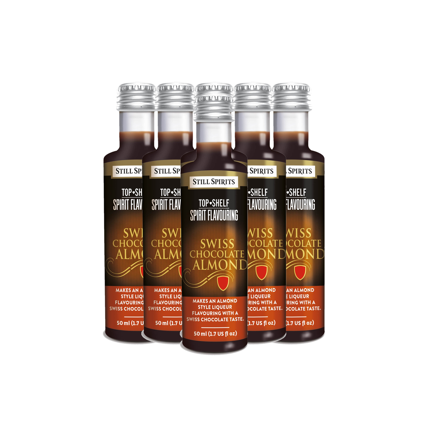 Swiss Chocolate Almond Liqueur Essence 6 Pack