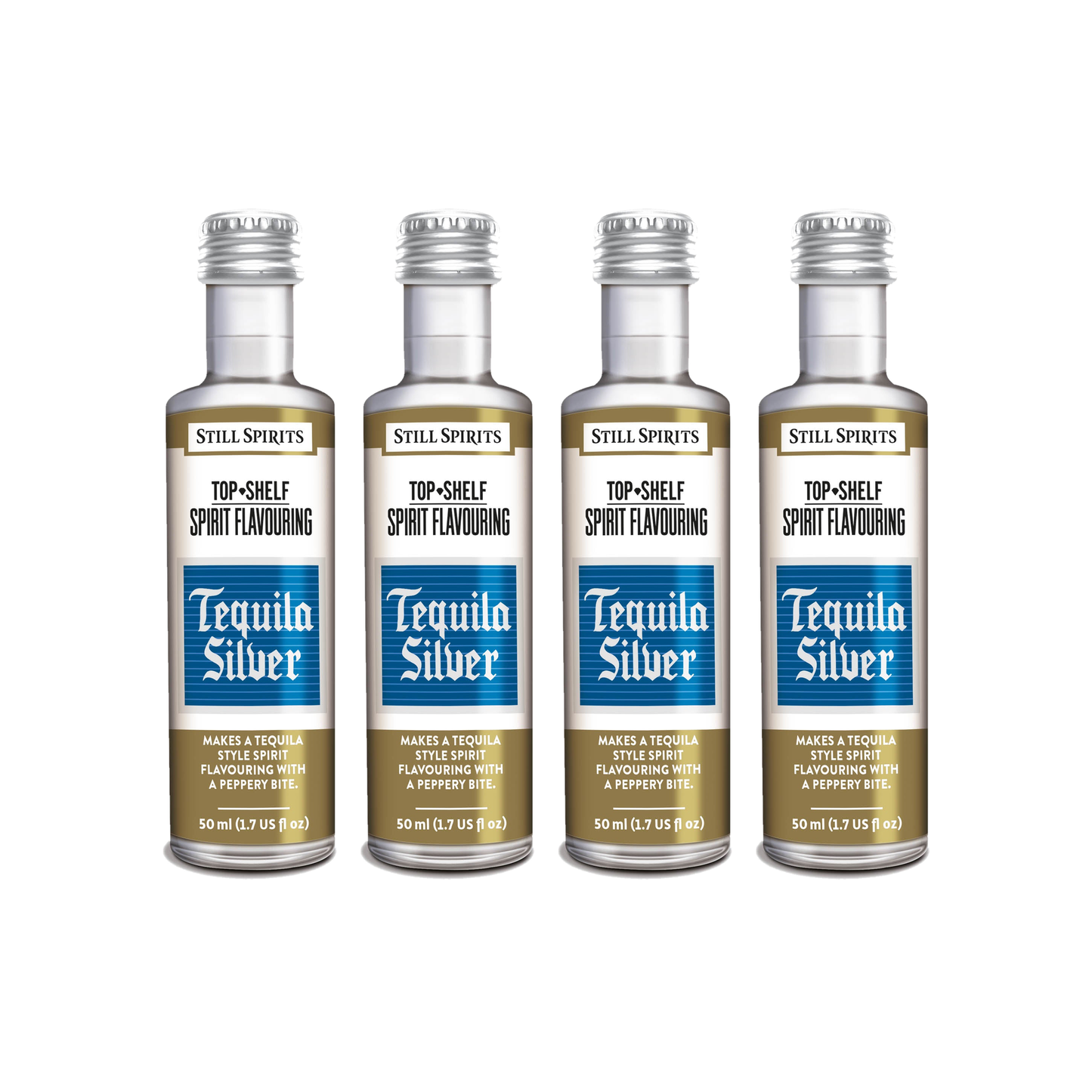 Tequila Silver Essence 4 Pack