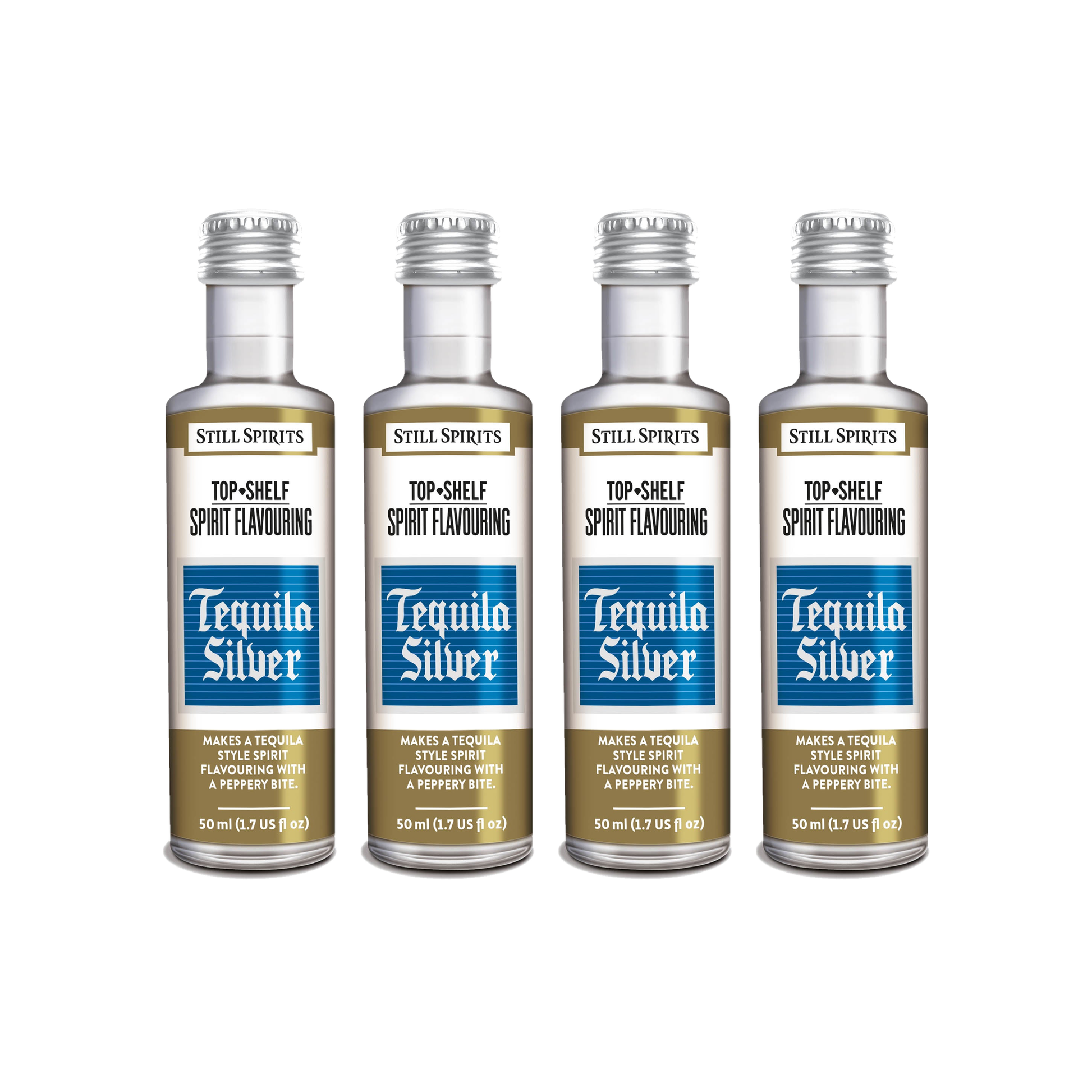 Tequila Silver Essence 4 Pack