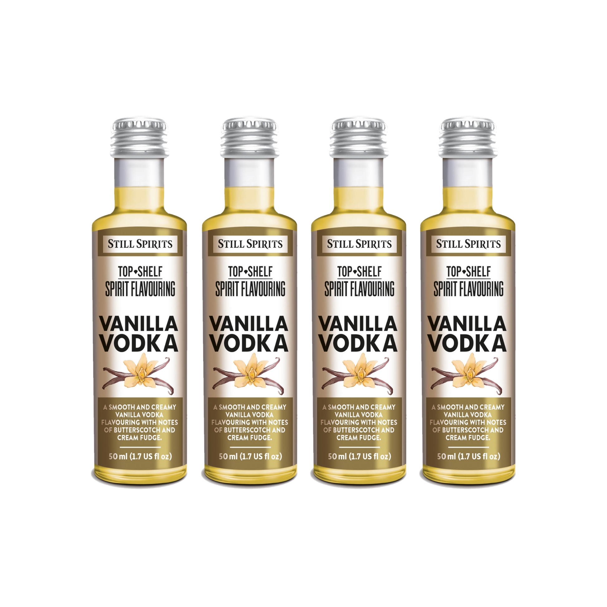 Vanilla Vodka Essence 4 Pack