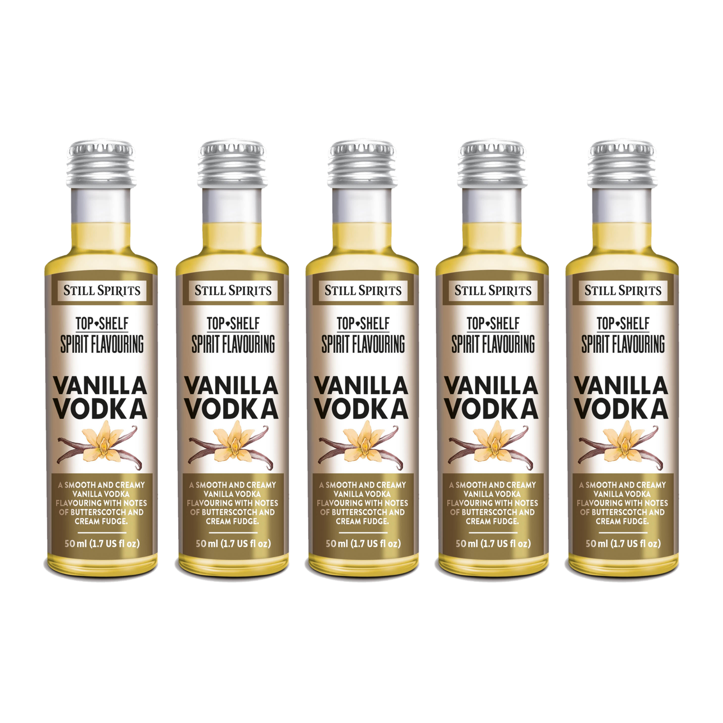 Vanilla Vodka Essence 5 Pack