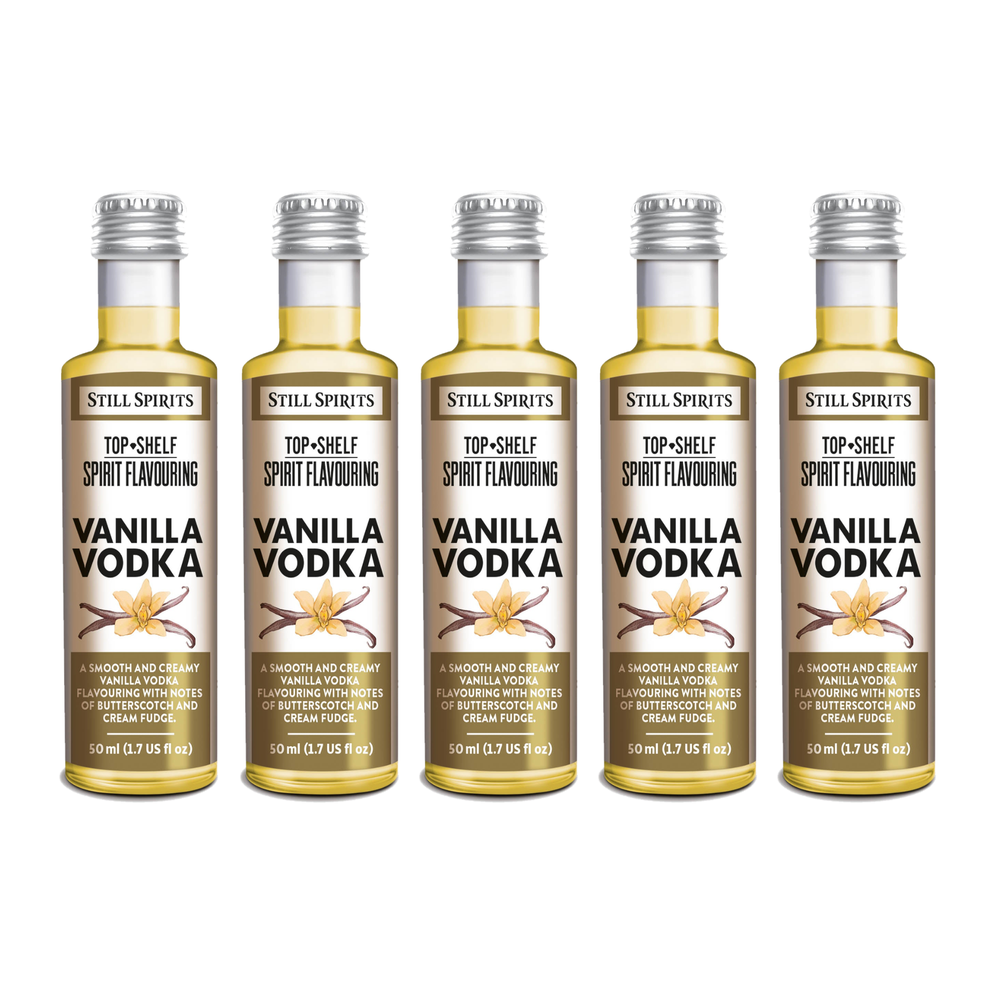Vanilla Vodka Essence 5 Pack