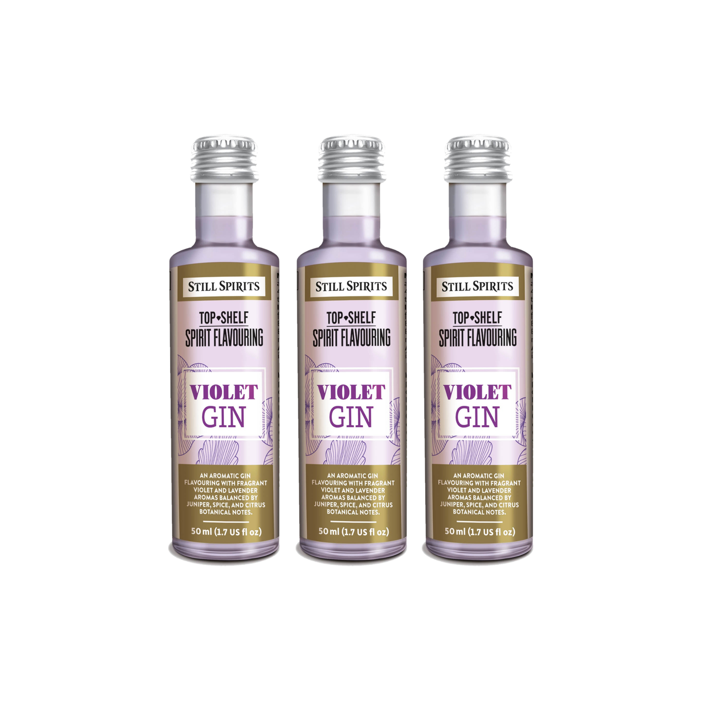 Violet Gin Essence 3 Pack