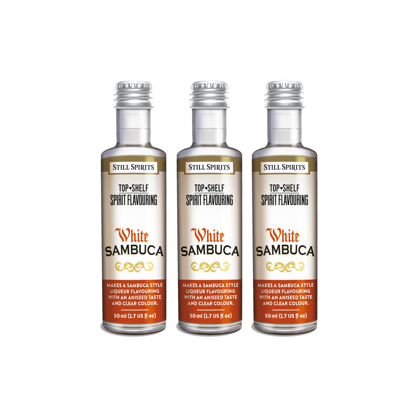 White Sambuca Liqueur Essence 3 Pack