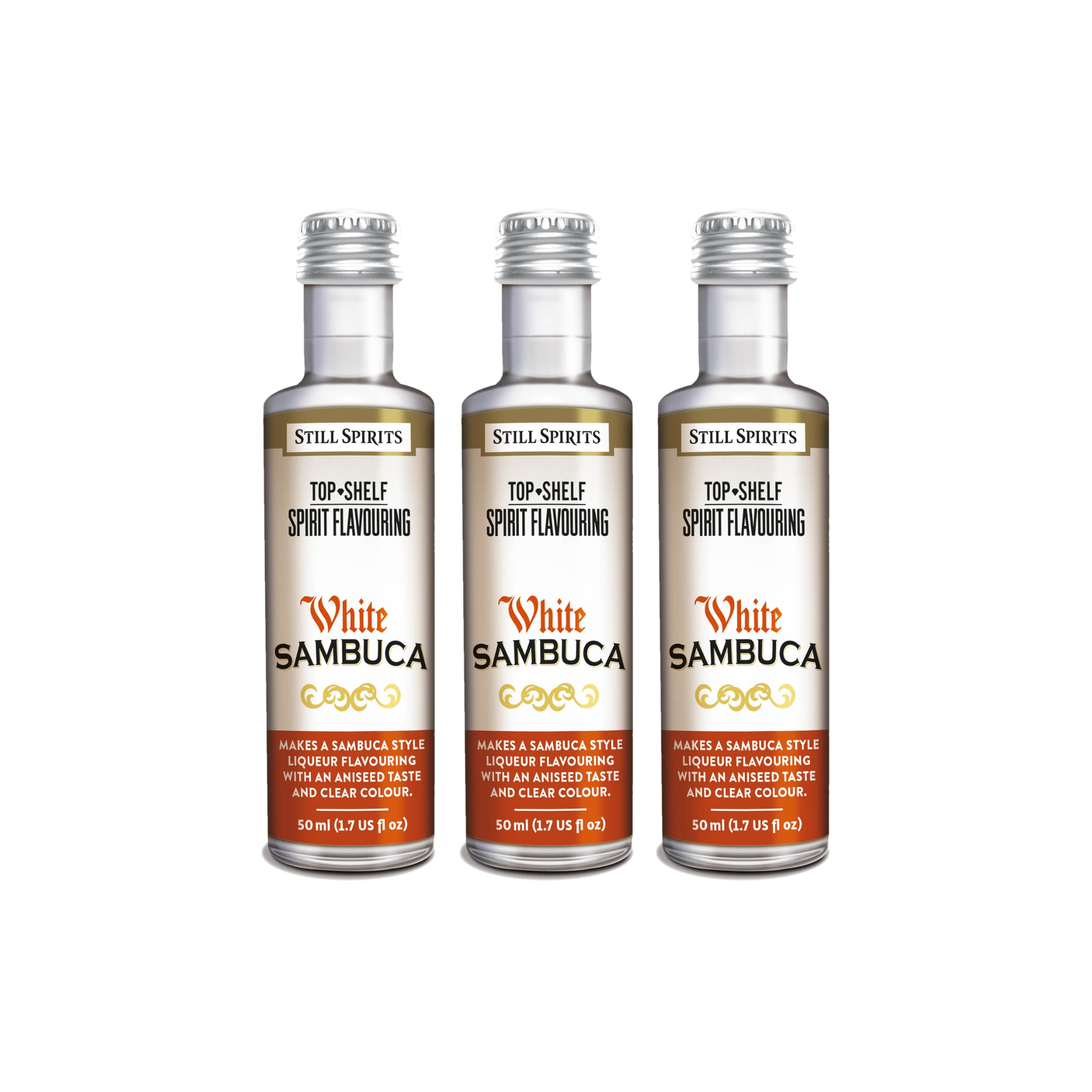 White Sambuca Liqueur Essence 3 Pack
