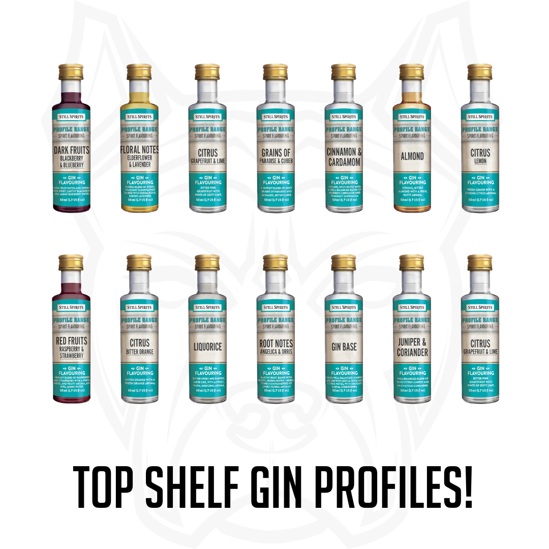 Still Spirits Gin Flavour Profiles - 6 Pack - Mix & Match Value Choose Your Pack!