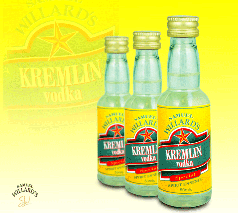 Samuel Willard's Gold Star Selections Kremlin Vodka