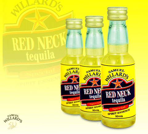 Samuel Willard's Gold Star Selections Red Neck Tequila