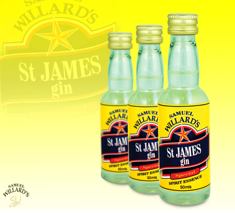 Samuel Willard's Gold Star Selections Saint James Gin