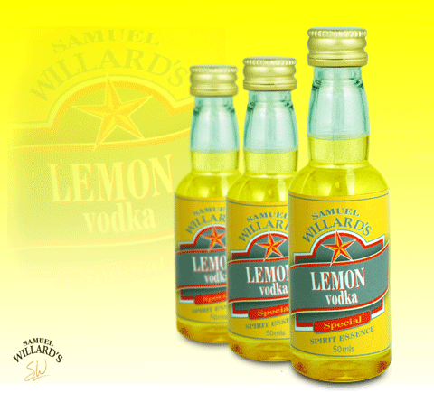 Samuel Willard's Gold Star Selections Lemon Vodka