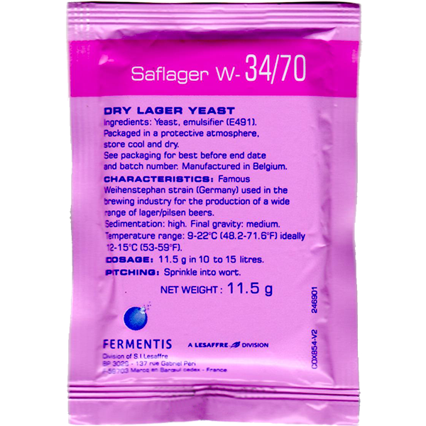 Fermentis SafLager W-34/70 Yeast