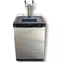 Stainless Twin Tap Kegerator System - 2nd hand keg setup-COMPLETE FOR ONLY $1050.00(Includes CO2 bottle with regulator)