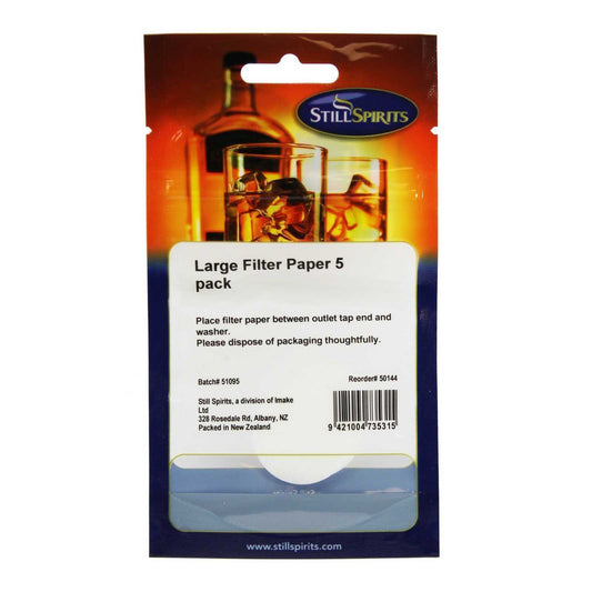 Large Filter Paper - 5 pack